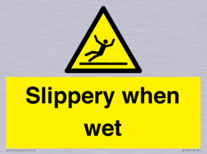 slippery when wet